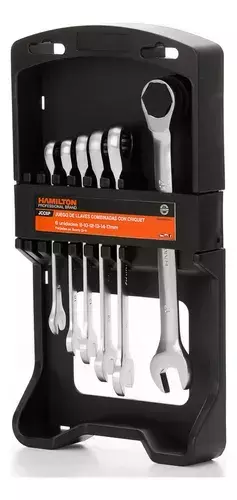 JUEGO DE LLAVES COMBINADAS 20pz MIL/PUL PLASTICO SIL - JCC6P