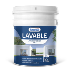 Lavable Latex Exterior Mate x 10 lts