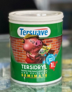 TERSIDRYL PARA LADRILLOS CON PELICULA SEMIMATE X 1 LT. TERSUAVE