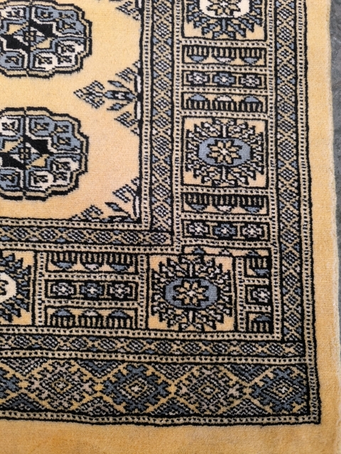 Tapete Bokhara Paquistanês 1,54 x 0,94