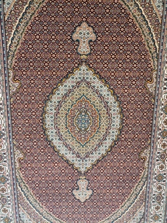 Tapete Persa Tabriz Mahi 1,50 x 1,00 - Vermelho - comprar online