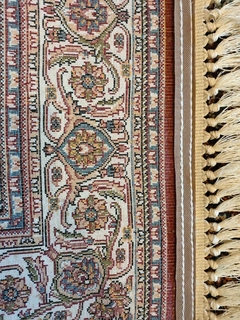 Tapete Persa Tabriz Mahi 1,50 x 1,00 - Vermelho - AHMAD TAPETES