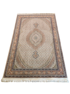Tapete Persa Tabriz Mahi 2,25 x 1,50 - Bege