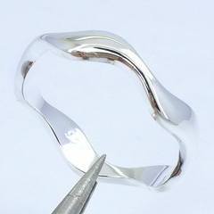 Anillo Plata 925 - Liso N°2 - comprar online