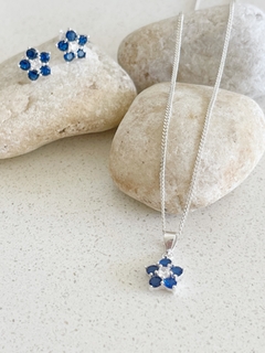 Conjunto Plata 925 - Aros, Dije y Cadena N°10 en internet