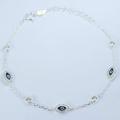 Pulsera Plata 925 - Ojito + Susanito - comprar online