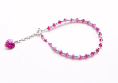 Pulsera Crystal & Plata 925 - Blühe 5-76 - ROMINA relojeria+joyeria