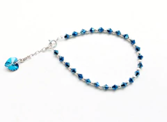 Pulsera Crystal & Plata 925 - Blühe 5-76 - comprar online