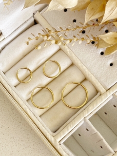 Aros Oro 18k - Argolla Lisa N°4 en internet