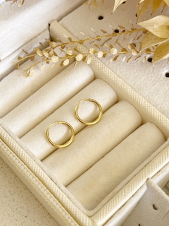 Aros Oro 18k - Argolla Lisa N°2
