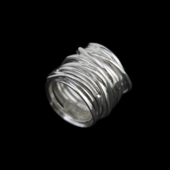 Anillo Plata 925 - Hilo Roma Maxi (RN192)