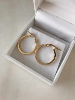 Aro Oro 18k - Argolla Cinta Fina (1.8cm) en internet