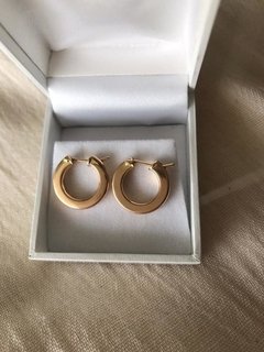 Aro Oro 18k - Argolla Ancha (1.7cm) - ROMINA relojeria+joyeria