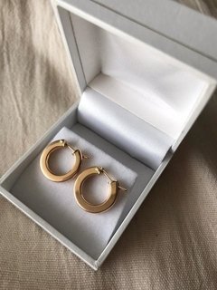 Aro Oro 18k - Argolla Ancha (1.7cm) en internet