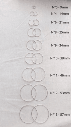 Aros Plata 925 - Cubanito N°9 - comprar online