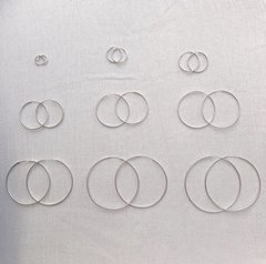Aros Plata 925 - Cubanito N°6 - comprar online
