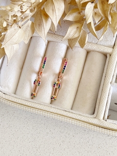 Aros Bañados - Argollas Alfiler - comprar online