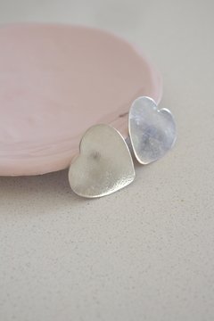 Aros Plata 925 - Corazón