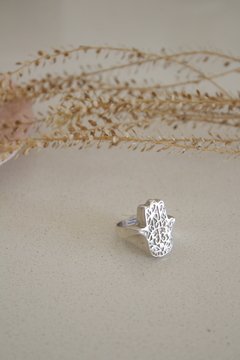 Anillo Plata 925 - Mano de Fátima