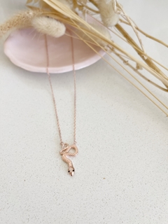 Imagen de Collar Bañados - Cobra Rose Gold