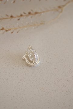Aros Plata 925 - Argollitas Cubik N°14