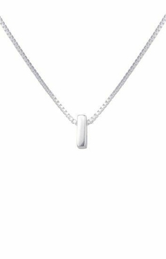 Collar Plata 925 - Mini Inicial Bonny - tienda online