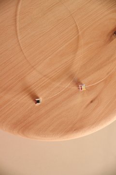 Collar Plata 925 - Tanza + Cristal Chico - comprar online