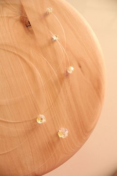 Collar Plata 925 - Tanza + Cristal Chico - ROMINA relojeria+joyeria