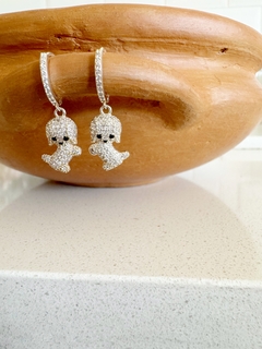 Aros Plata 925 - Argolla Perrito en internet