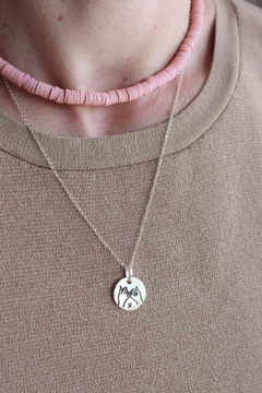 Dije Plata 925 - Medalla Feel 16mm - tienda online