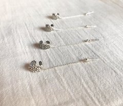 Imagen de Aros Plata 925 - Solitario