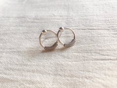 Aros Plata 925 - Roundly con Espiral