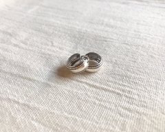 Aros Plata 925 - Argollas Mini Boho - ROMINA relojeria+joyeria