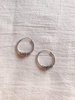Aros Plata 925 - Argollas Boho N°4 (17mm) - comprar online
