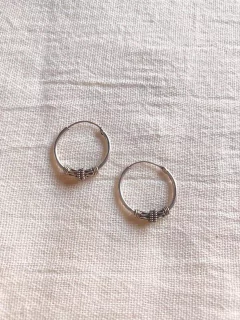 Aros Plata 925 - Argollas Boho N°4 (17mm) - comprar online