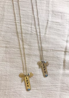 Collar Plata 925 - Bañado + Charms - comprar online