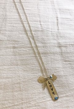 Collar Plata 925 - Bañado + Charms - comprar online