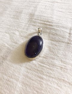 Dije Piedra Natural - Amatista Oval