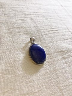 Dije Piedra Natural - Lapislazuli Oval