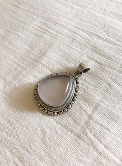 Dije Piedra Natural - Gota Cuarzo Transparente - comprar online