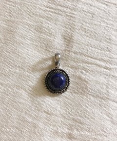 Dije Piedra Natural - Piedra Circular - comprar online