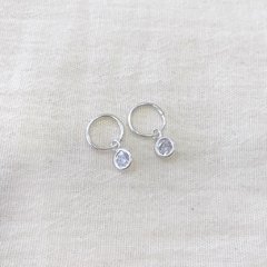Aros Plata 925 - Argolla Dije Susanito Cubic