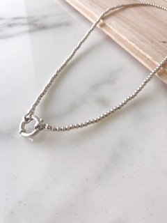 Cadena Plata 925 - Bolita 3mm Marinero