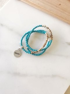 Pulsera Piedra Iman - 3 vueltas en internet