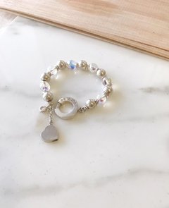 Pulsera Plata y Piedra - Mallorca en internet
