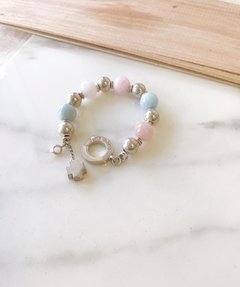 Pulsera Plata y Piedra - Mallorca - comprar online
