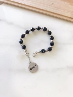 Pulsera Plata y Piedra - Rodas en internet