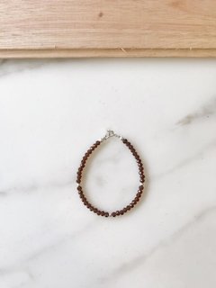 Pulsera Plata y Cristal Checo - Ios en internet