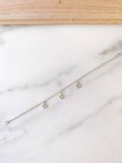 Tobillera Plata 925 - Mini Amuletos - ROMINA relojeria+joyeria