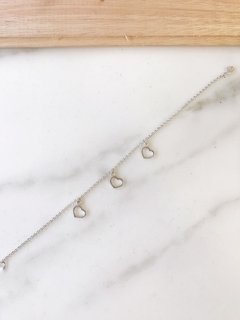 Tobillera Plata 925 - Mini Amuletos - tienda online